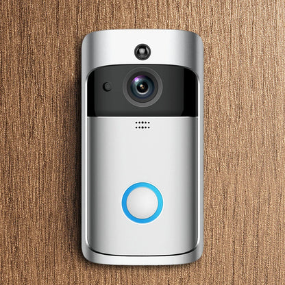 WiFi Video Doorbell 2 Way Audio Security Home Door Bell 720P Night Vision with Noise Cancelling Microphone Smart Human Detection