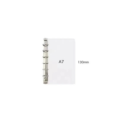 A6/A7/A8 Size Metal Spiral Rings Binder Clip Loose-Leaf  Notebook DIY Scrapbook Planner Fill Paper Storage Folder Accessories