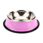 200-1600ml Stainless Steel Dogs Bowl Cats Non Slip Food Drinking Water Eating Container Dish Puppy Kitten Feeder Pet Supplies