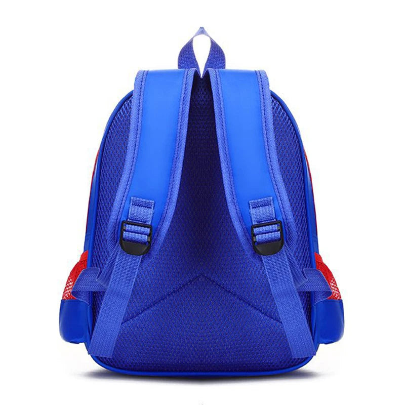 Anime Marvel Backpack Anime Figure Spider Man Iron Man Shoulder Bag Travel Schoolbag for Children Super Heroes Pupil School Bags