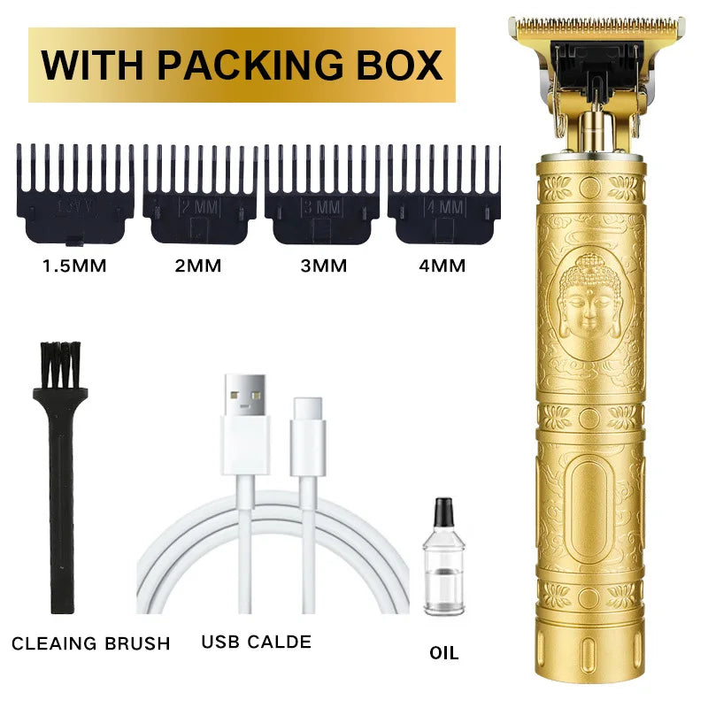 T9 Professional Hair Cutting Machine Wireless Electric Hair Trimmer Digital Display Hair Clipper Men Beard Shaver Barber For Men