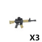 WW2 German Weapon Building Block 98K Two-color Gun US M1911 Soviet RPG Military Soldier Figure Accessories Rifle Pistol Toy C349