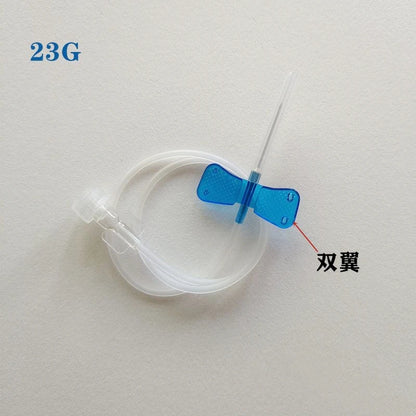 Disposable Needle Sterile Scalp Vein Set 21G 23G 25G Pet Medical Double Wings for Infusion Set