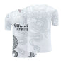 Popular Design 3D Printed Chinese Dragon Crew Neck Short Sleeve T-shirt For Men Casual Summer T-Shirt Vacation Resorts Tee Tops
