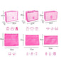 6/7 Pcs Set Travel Organizer Storage Bags Suitcase Packing Cubes Cases Portable Wardrobe Luggage Clothes Shoe Pouch Fold