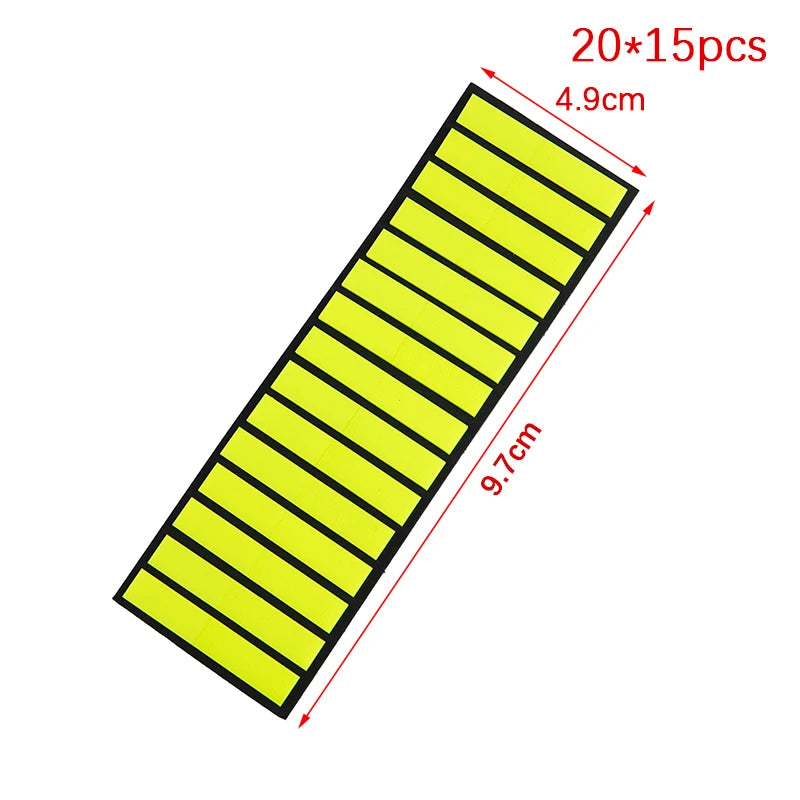 100/160/PCS Reading Aid Highlight Sticker Transparent Fluorescent Index Tabs Flags Sticky Note Stationery School Office Supplies