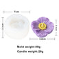 Large Peony Lotus Tulip Flower Candle Mold Handmade Soap Aromatherapy Gypsum Glue Mould Baking Chocolate Molds Home Decor Gifts