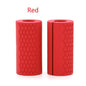 10CM/12.7CM Silicone Handle Silicone Dumbbell Grip Silicone Kettlebell Barbell Grip Non-slip Protection Mesh Grip Rubber Handle