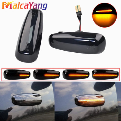 For Kia Pro Ceed Estate Rio III Hatchback Saloon Hyundai i30 Azera Elantra Avante Dynamic Turn Signal Lamp LED Side Marker Light