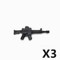 WW2 German Weapon Building Block 98K Two-color Gun US M1911 Soviet RPG Military Soldier Figure Accessories Rifle Pistol Toy C349