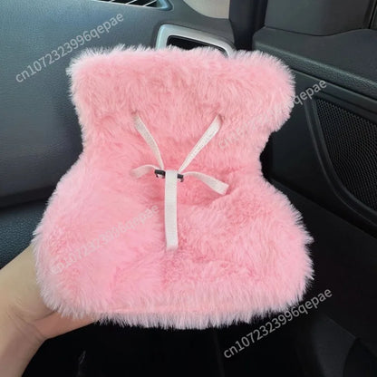 15-17cm Car Doll Seat  Labubu Doll Safety Seat Cute Doll Air Outlet Aromatherapy Decoration Car Interior Decoration
