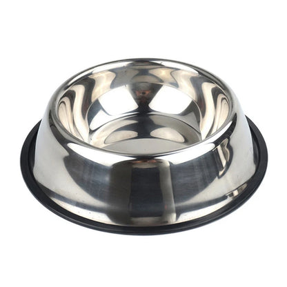 200-1600ml Stainless Steel Dogs Bowl Cats Non Slip Food Drinking Water Eating Container Dish Puppy Kitten Feeder Pet Supplies