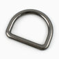 Meetee 10Pcs 10-38mm Metal Buckles For Bag Strap D Ring Clasp Belt Buckle Dog Collar Webbing Hook DIY Sewing Accessories G7-3