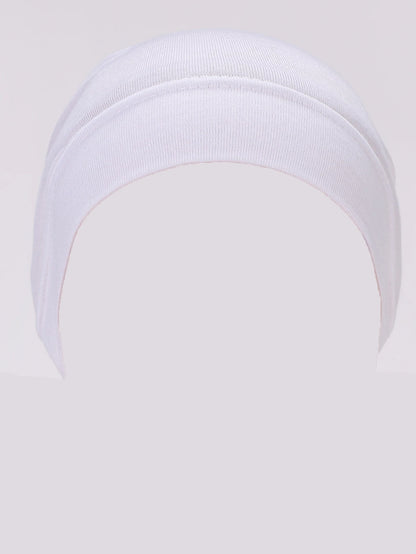 Soft Modal Inner Hijab Cap Muslim Stretch Turban Cap Islamic Underscarf Bonnet Hat Female Headband Tube Cap Turbante