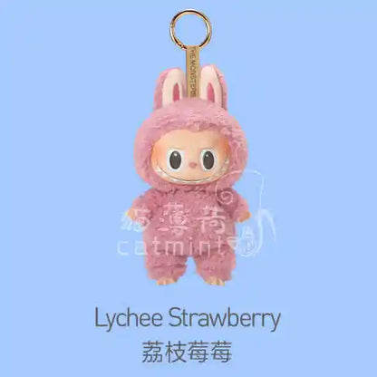 Genuine Spot Goods Pop Mart Labubu Heartbeat Macarons Vinyl Blind Box Plush V2 Toy For Kids Christmas Gift