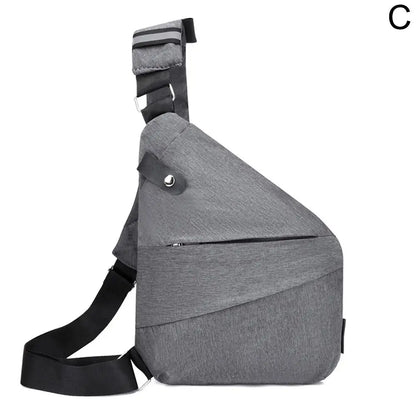 Anti Theft Travel Bag Men's Chest Bag Outdoor Leisure Crossbody Bag Nylon Waterproof Handbag For Wander Hiking Dropshipping