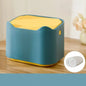 Mini Cat Excrement Trash Can Fully Enclosed Cat Litter Basin Cat Toilet Cat Litter Special Garbage Can Excrement Supplies