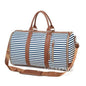 1pc Foldable PU Travel Convenient Carry-on Clothing Bag Women's Bag Bag Leather Business Duffel Women's Large Travel