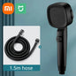 Xiaomi High Pressure Shower Head 3 Modes Adjustable Filter Shower Head Set New Smart Bathroom Shower Head Accessories Sprayer