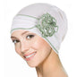 New Women Gold Silver Turban Hats Chemo Bandana Hijab Pleated Indian Cap Turbante Hat Ladies Hair Loss Headscarf Muslim Headwear