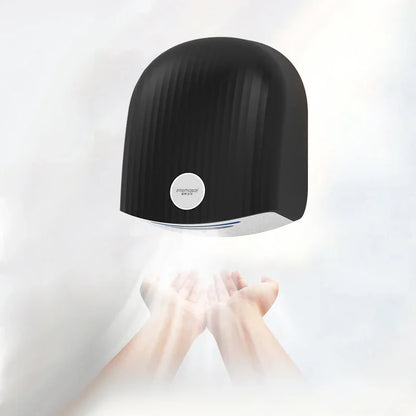 interhasa! New Automatic Hand Dryer Hot Cold High Speed Wind Wall Induction Hand Dryers 1200W for Commercial Bathroom Toilet