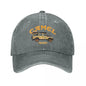 Camel Trophy Logo Unisex Style Baseball Caps Distressed Denim Washed Hats Cap Vintage Outdoor Workouts Adjustable Snapback Cap