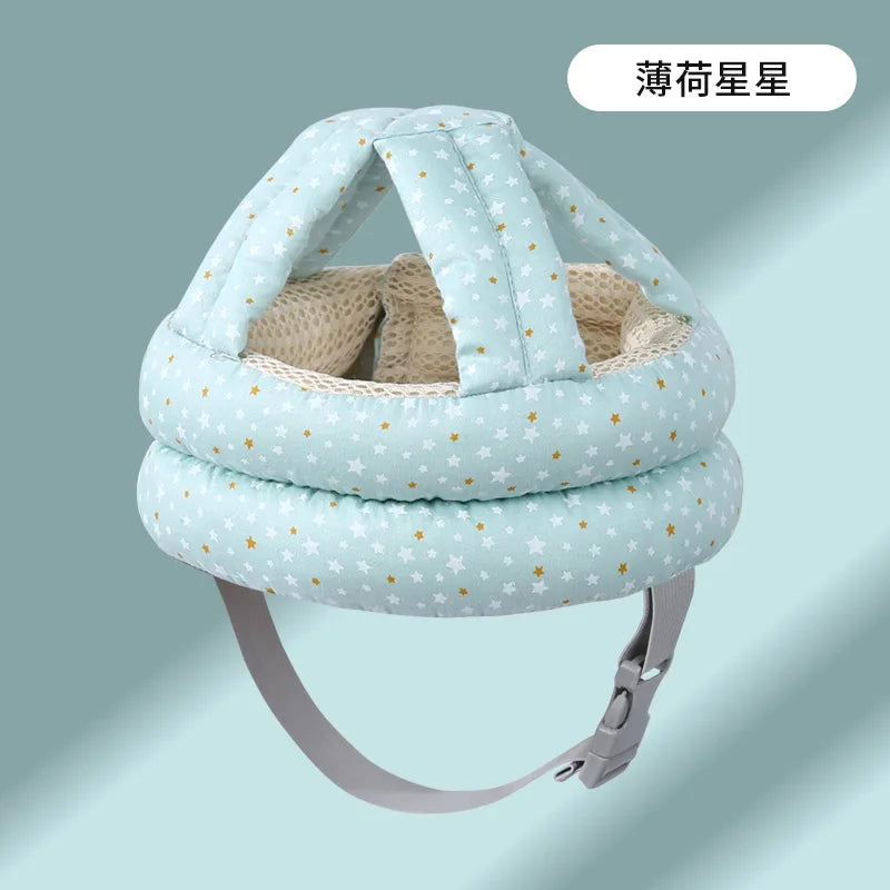 Baby Safety Helmet Head Protection Hat Toddler Anti-fall Pad Children Learn To Walk Crash Cap Adjustable Protective Headgear