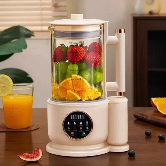 110V US Electric Soy Milk Machine1500ML Mixer Automatic Intelligent Food Blender Fruit Juicer Wall Breaking Rice Paste Maker