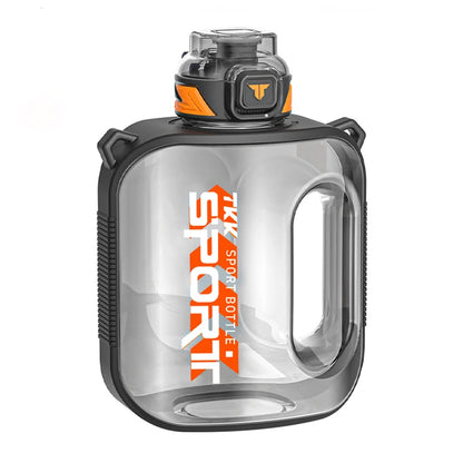 TKK 1/1.6/2L Sports Water Bottle TRITAN Large Capacity Creative Cup Heat Resistant Outdoor Adult Travel Kettle Gym Fitness Jugs
