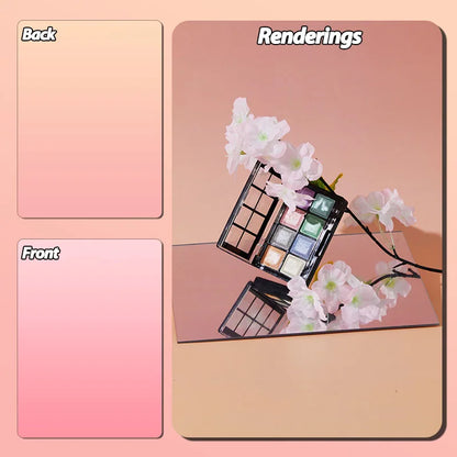 Gradient Color Photography Backdrops 57*87CM 2 Sided Photo Backgrounds Wallpaper Studio Waterproof Products Photographic Props
