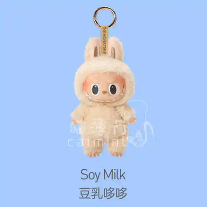 Genuine Spot Goods Pop Mart Labubu Heartbeat Macarons Vinyl Blind Box Plush V2 Toy For Kids Christmas Gift