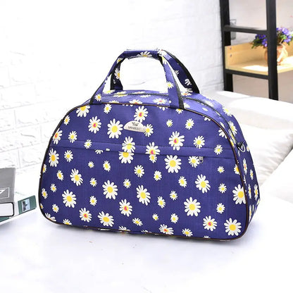 Large Capacity Handbag Travel Bag for Women Fashion Cartoon Luggage Bag Men Weekend Travel Bag Waterproof Shoulder Travel Duffle