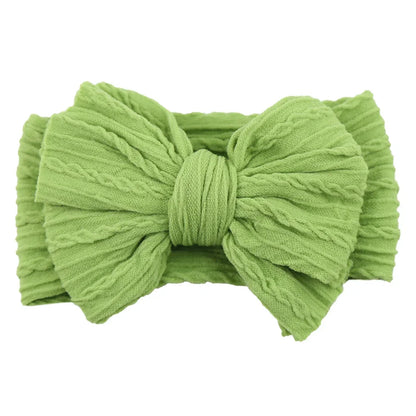 Cute Bowknot Baby Headband Turban Soft Elastic Baby Girls Hairband for Children Newborn Headwraps Headwear Kids Hair Accessories