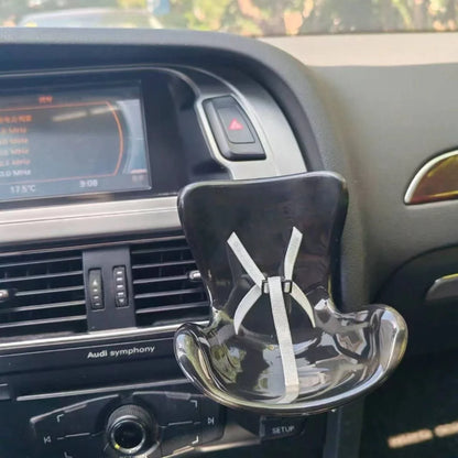 15-17cm Car Doll Seat  Labubu Doll Safety Seat Cute Doll Air Outlet Aromatherapy Decoration Car Interior Decoration