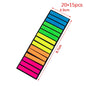 100/160/PCS Reading Aid Highlight Sticker Transparent Fluorescent Index Tabs Flags Sticky Note Stationery School Office Supplies