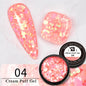 BOZLIN 5ML Color Solid Nail Gel Colorful Painting Nail Art Varnish Semi Permanent Solid Polish UV Nail Gel Top Coat Manicure