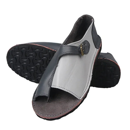 Multicolored Sandals Female Shoe Strappy Heels Large Size Slip-on Loafers Summer Women's Girls Big Comfort Closed Elastic Band