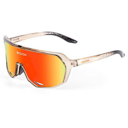 SCVCN Cycling Glasses Photochromic Cycling Sunglasses UV400 Bicycle Eyewear Sports MTB Outdoor Bike Goggles Sunglasses Eyepieces