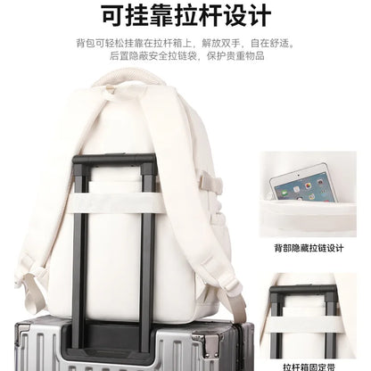 Korean Style Daily Backpack For Women Packsack Waterproof nylon Fabric Travel Backpacks Girls School Bag Teenagers Casual Bags