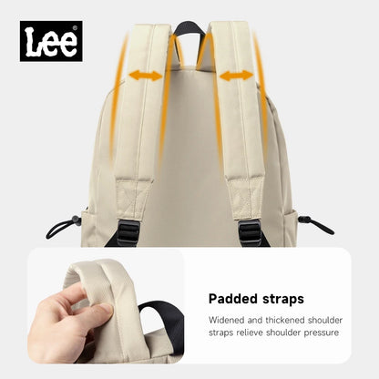 LEE Oxford Middle High School Backpacks for Teenage Lightweight Large Capacity 16 Inch Laptop Bag College Student Schoolbag