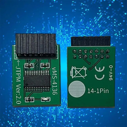 Newest TPM 2.0 Encryption Security Module Remote Card Supports Version 2.0 12 14 18 20-1pin Pin Support Multi-brand Motherboard