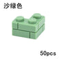 DIY Wall Bricks 1x4 1x3 1x2 Dots Thick Building Block Educational Creative House Contruction Toys Compatible With 15533 For Kids