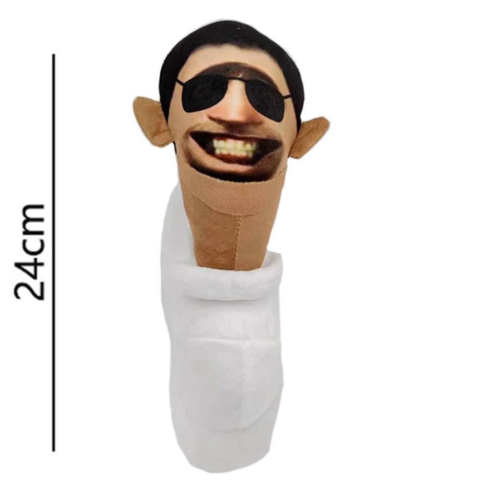 68style Skibidi Toilet Plush Stuffed Doll Toys Collectible Gifts for Kids Fans Adults Birthday Bosses Funny Anime Game F