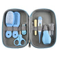 13pcs Multifunctional Baby Nail Clippers 8 8-piece Comb Nose Inhaler EVA Package Care Set  Coisas Para Bebê