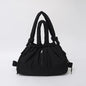 Casual Nylon Soft Padded Handbag Designer Soft Puff Women's Shoulder Crossbody Bag Simple Retro Large Capacity Handbag-ll