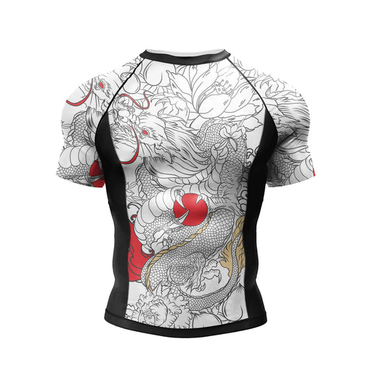Men Tracksuit MMA No Gi Rashguard Jiu Jitsu T-shirt+Pants Boxing Jerseys Set BJJ Muay Thai Shorts Compression Legging Sportsuit