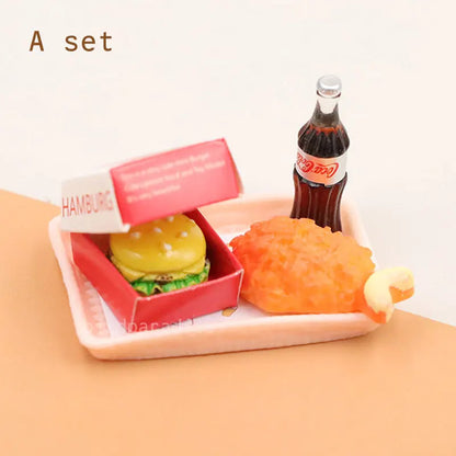 1/6 Miniatrue Dolls Food Mini Chocolate Cookies Boxs Potato Chips Model Toys Pretend Play for Bjd Dollhouse Scence Accessories
