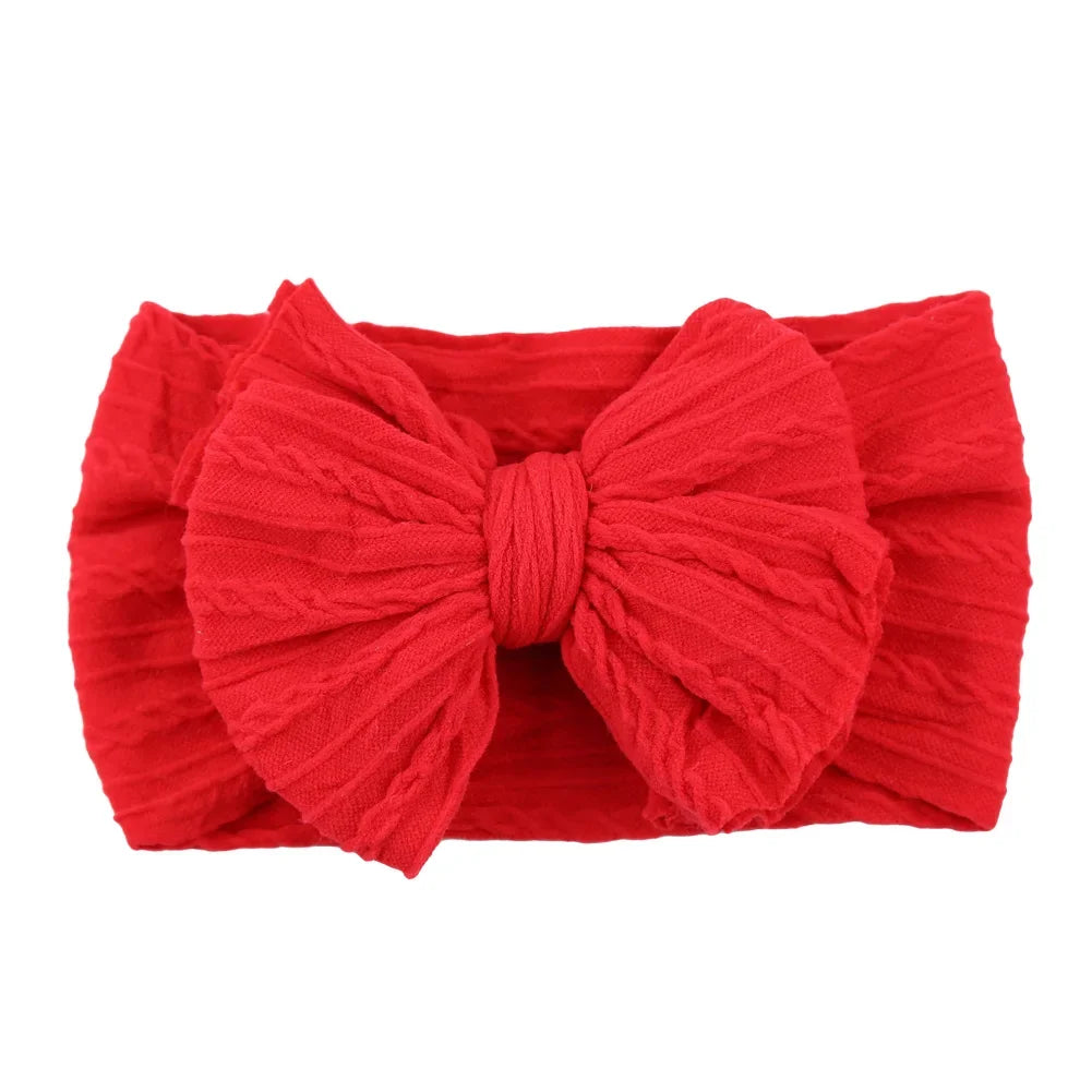 Cute Bowknot Baby Headband Turban Soft Elastic Baby Girls Hairband for Children Newborn Headwraps Headwear Kids Hair Accessories