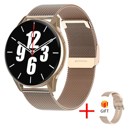 LIGE Women Bluetooth Call Smart Watch HeartRate Blood Pressure Monitoring Smartwatches Waterproof Men Smartwatch For Samsung IOS