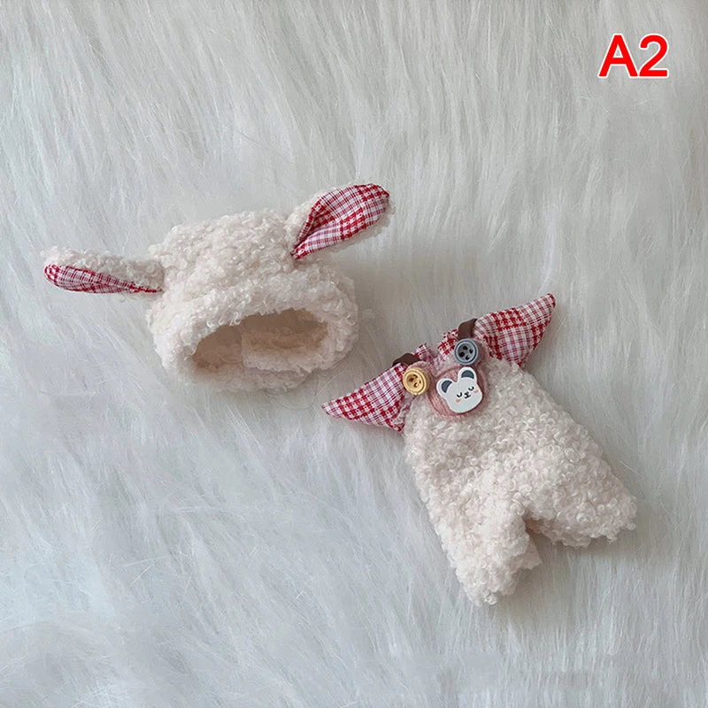 Clothes For dolls 16 cm Bjd OB11 Doll Clothes Hat T-shirt Short 1/8 Accessories Suit Dress Skirt Hoodie Shoes Dress up For Girl